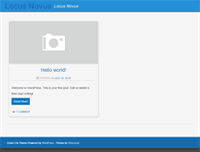 Tablet Screenshot of locusnovus.com